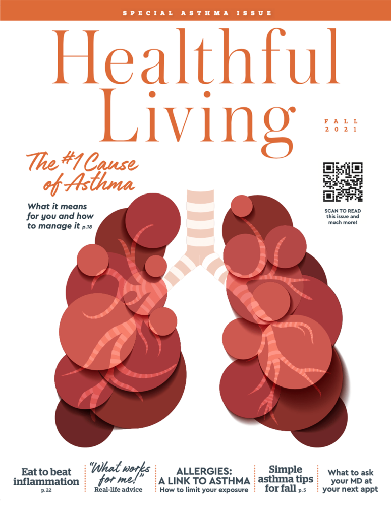 Healthful Living Asthma Fall Cover